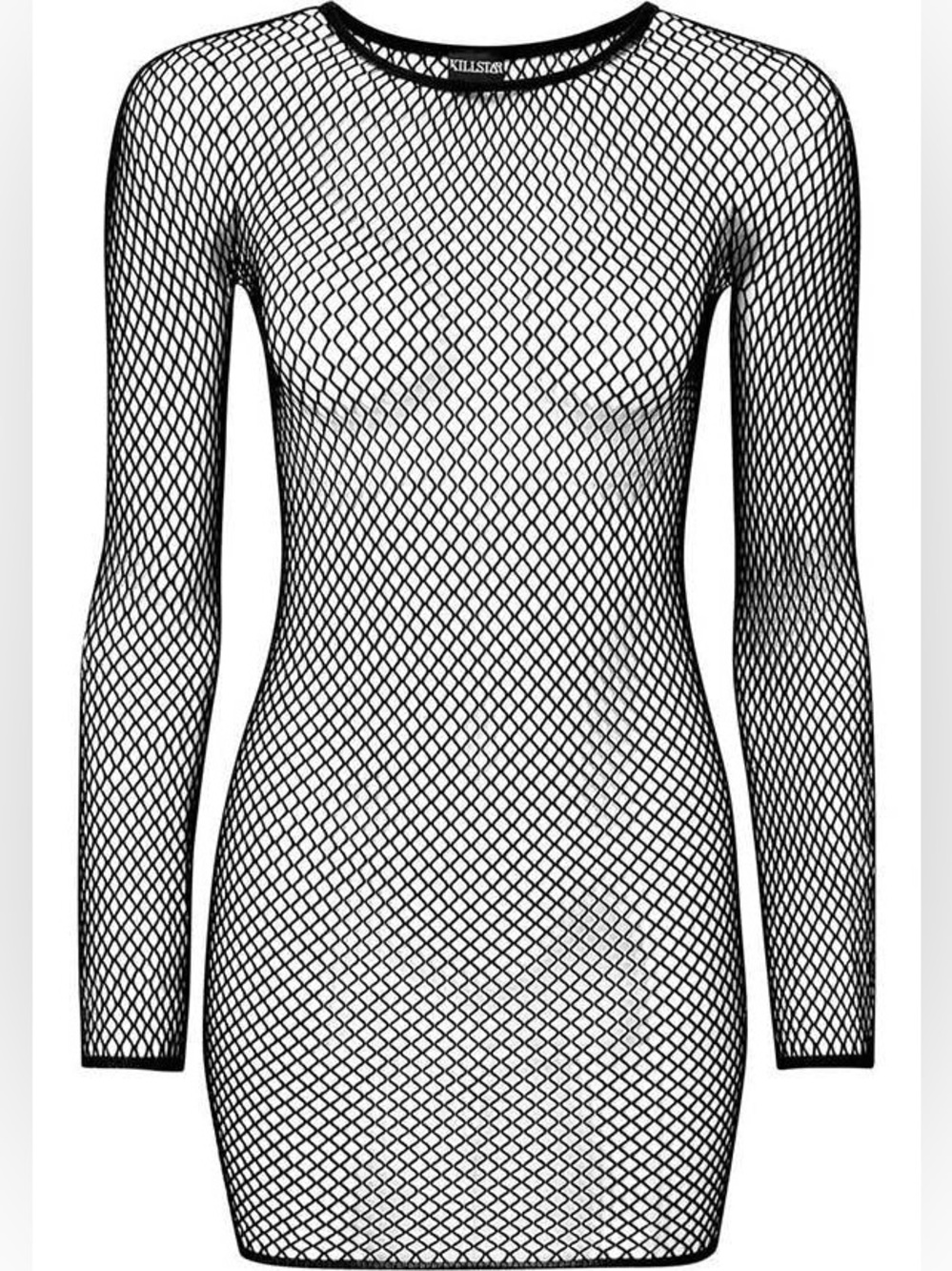 Nicole Fishnet Bodycon Dress